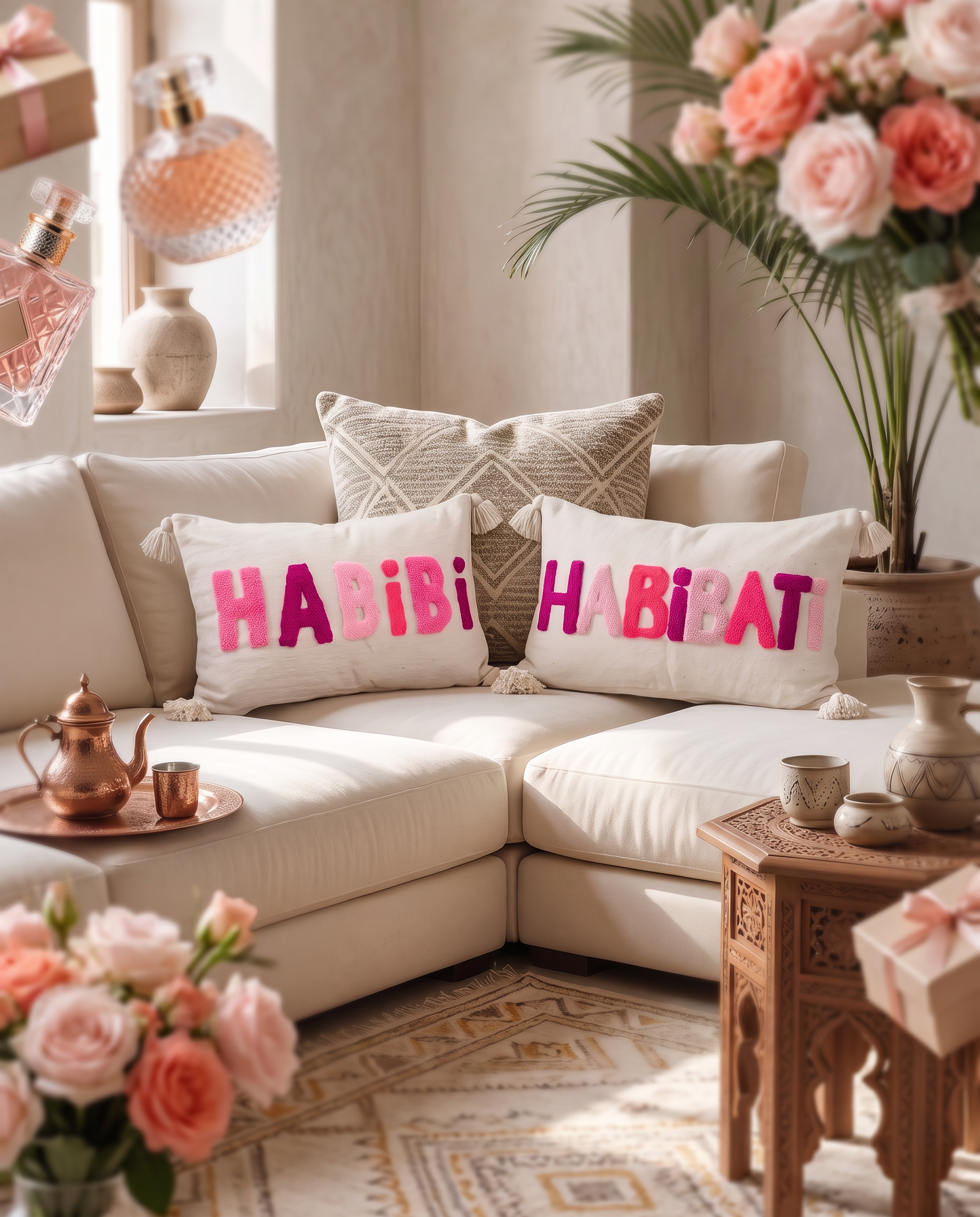 طقم أغطية خداديّات مغربية – HABIBI